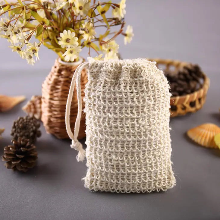 Sac à savon en sisal | fibres naturelles
