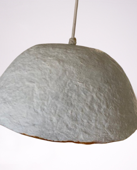 Lampe suspension papier mâché