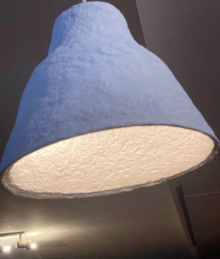Lampe suspension papier mâché