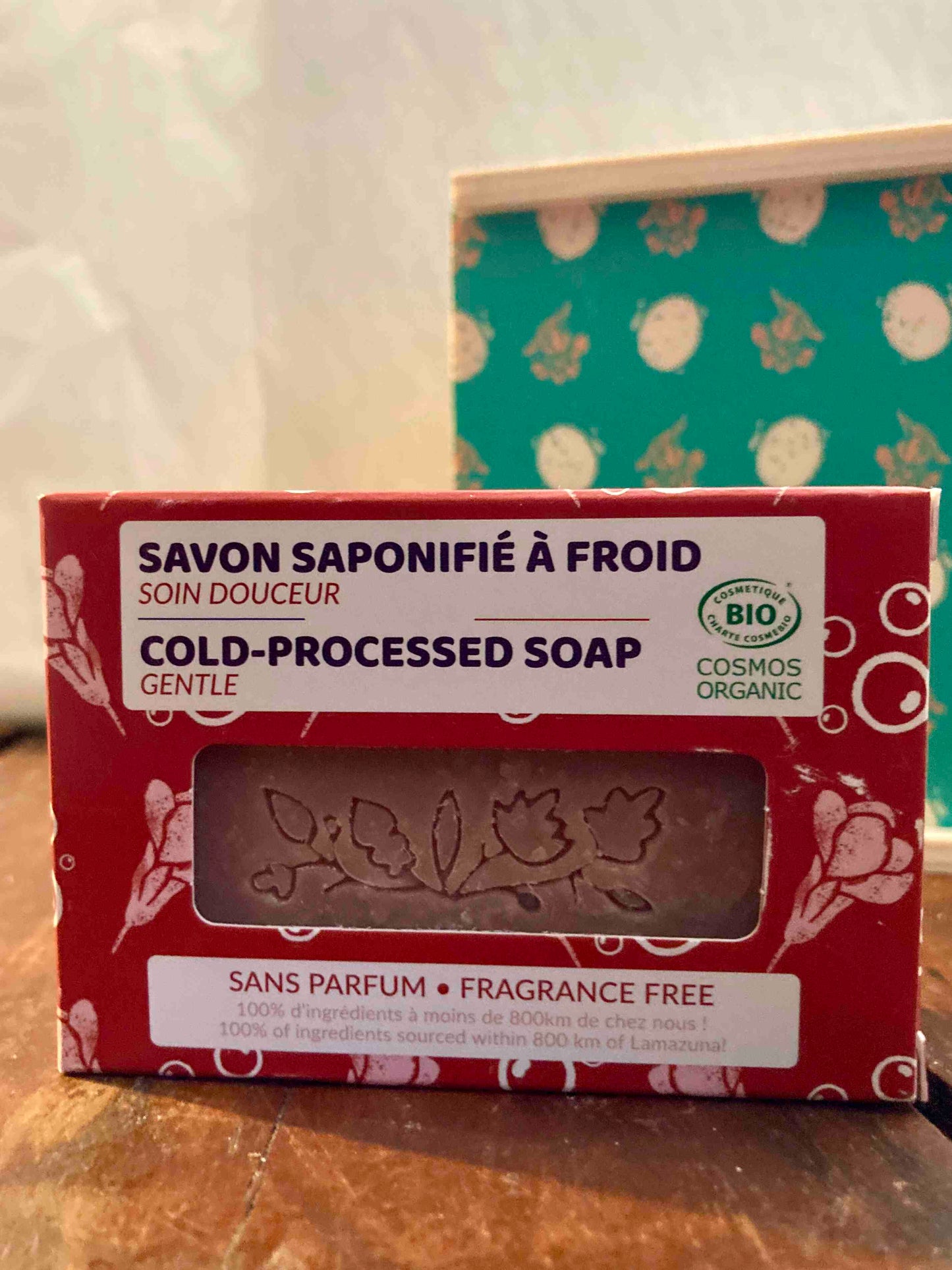 Savon saponifié à froid soin douceur