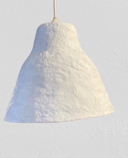 Lampe suspension papier mâché