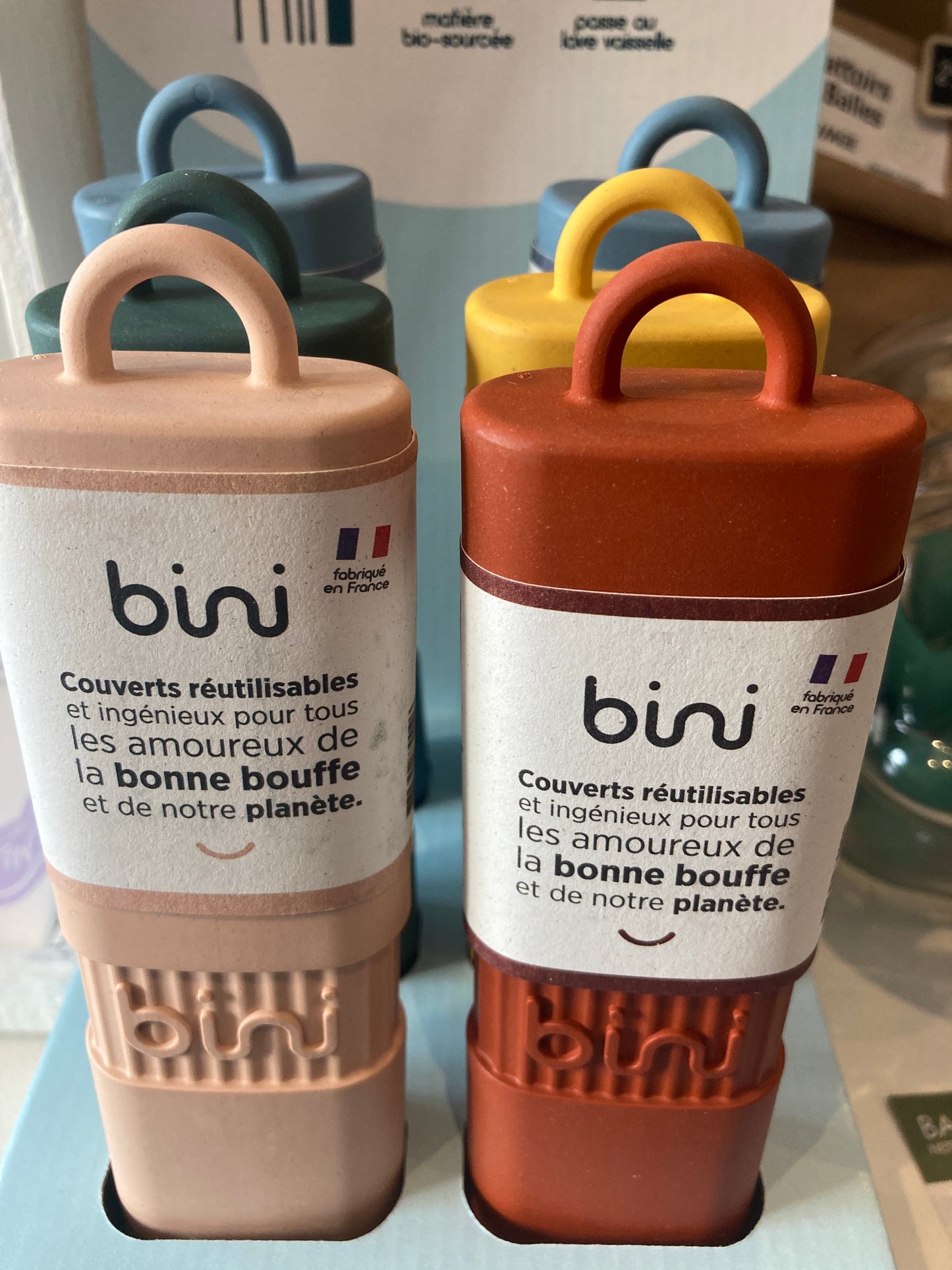 Kit de couverts réutilisables