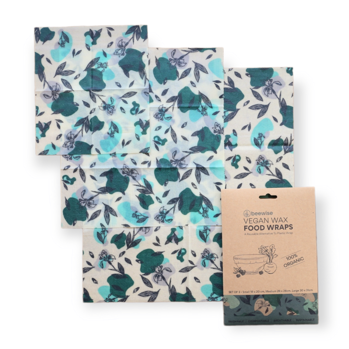 Wraps alimentaire - lot de 3