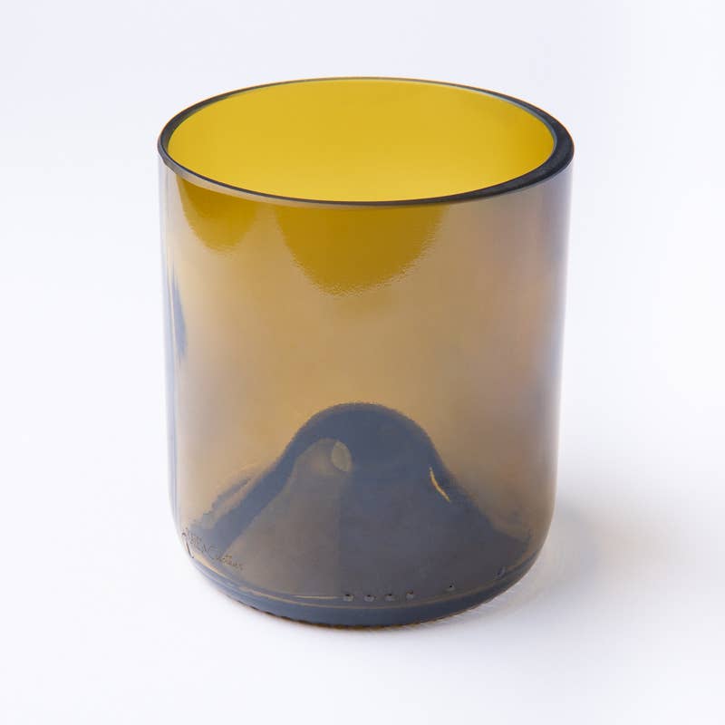 VERRES x 4 Culotées CLASSIQUES bruns