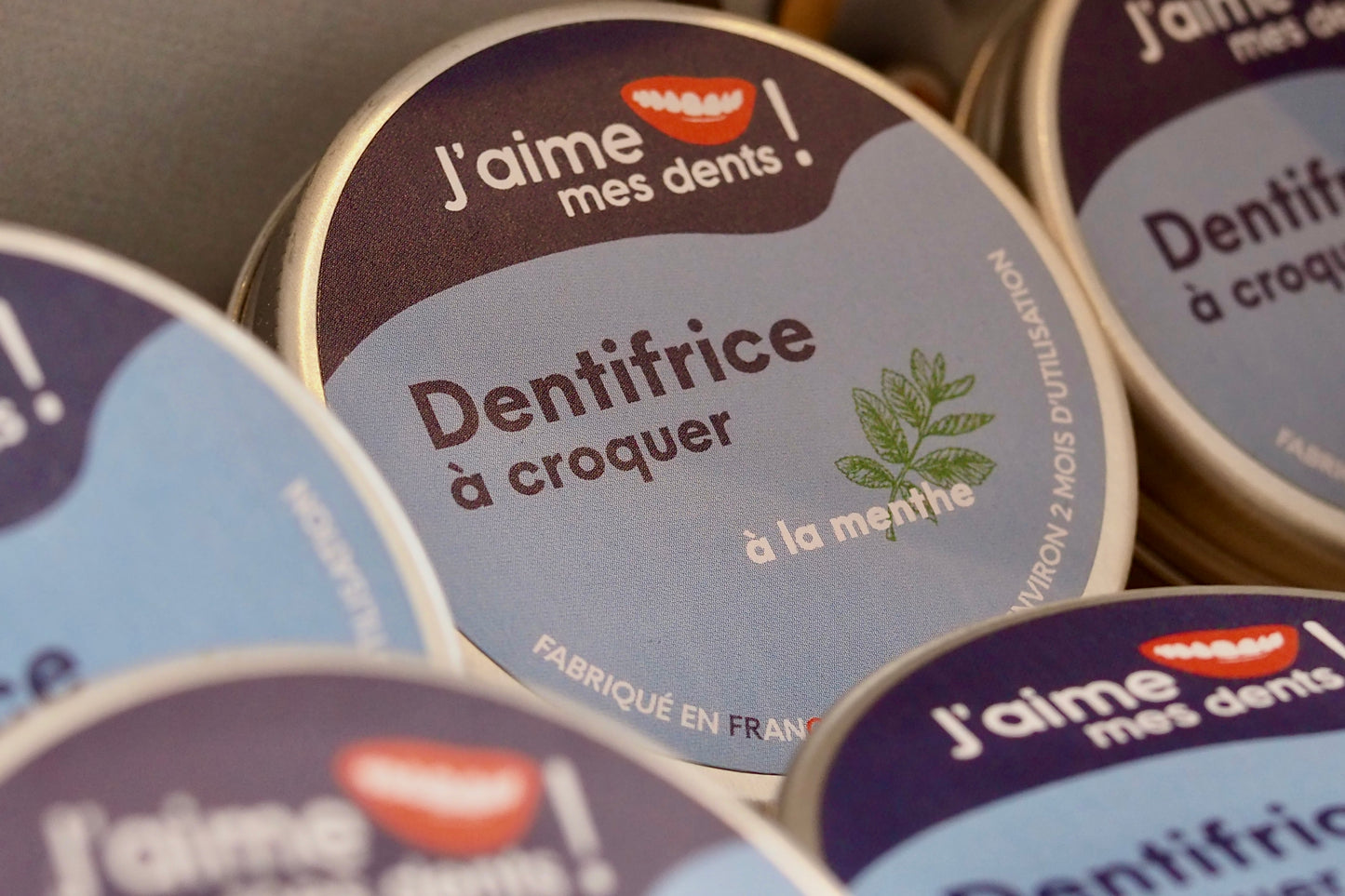 Dentifrice solide à croquer 120 pastilles