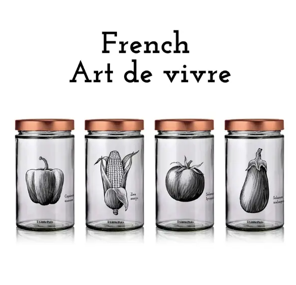 bocaux décoré