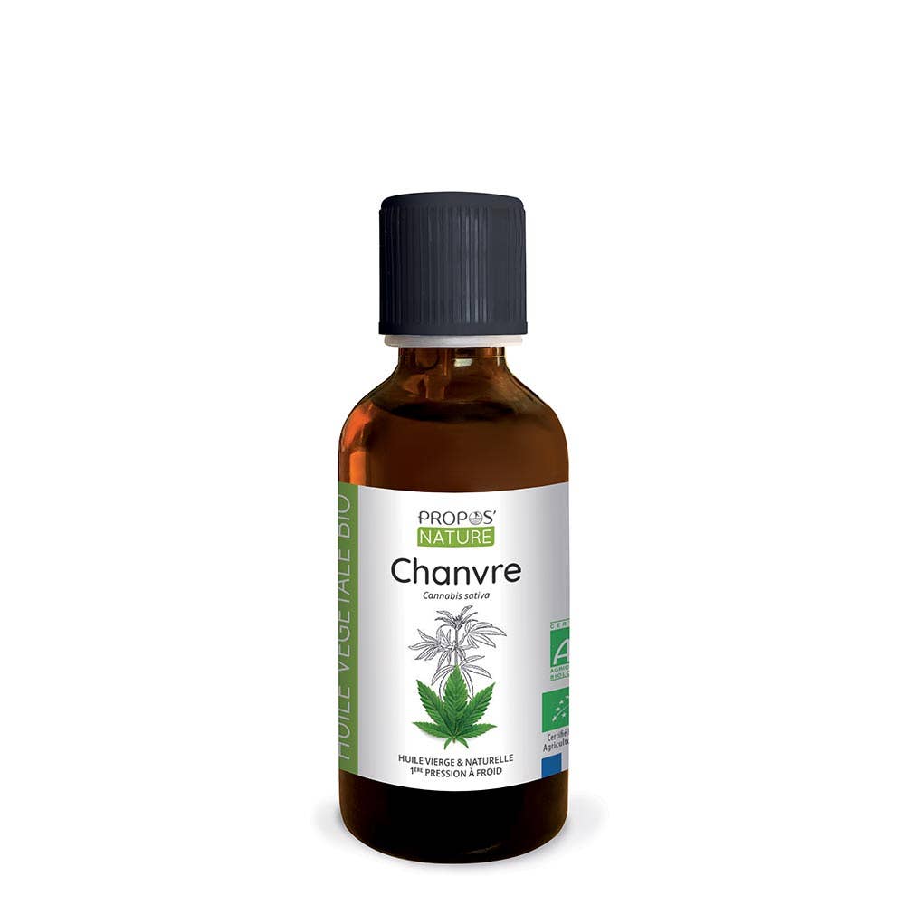HUILE VEGETALE CHANVRE BIO