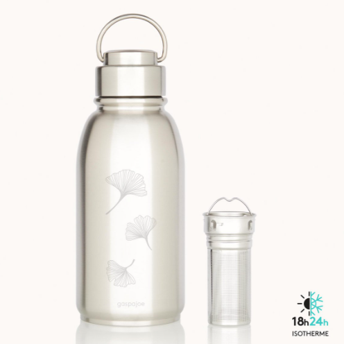 Bouteille isotherme inox zéro déchet