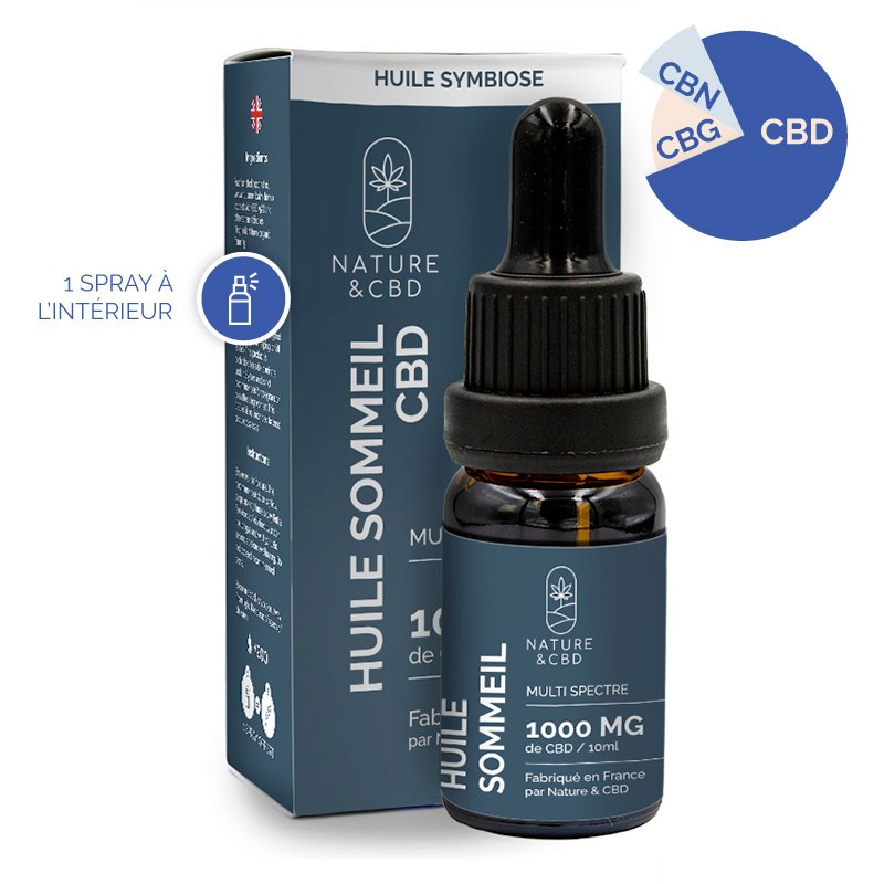 Huile sommeil au CBD - 10 ml
