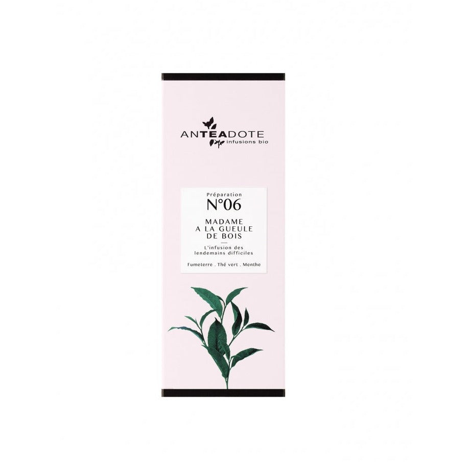 tisane N°06 Madame a la gueule de bois