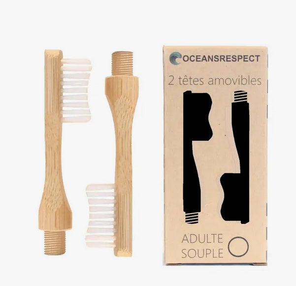Lot de 2 têtes interchangeables - Adulte - Soft