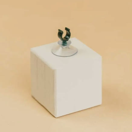 Ventouse à clips pour brosse à dents