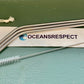 Paille incurvée en acier inoxydable lot de 3
