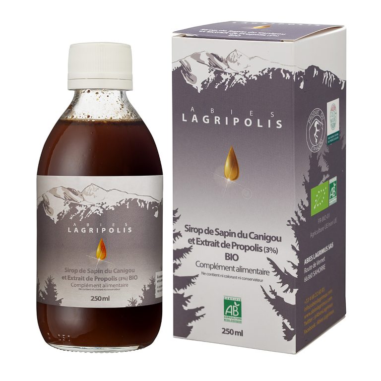 Sirop de sapin et propolis Lagripolis - 250 ml