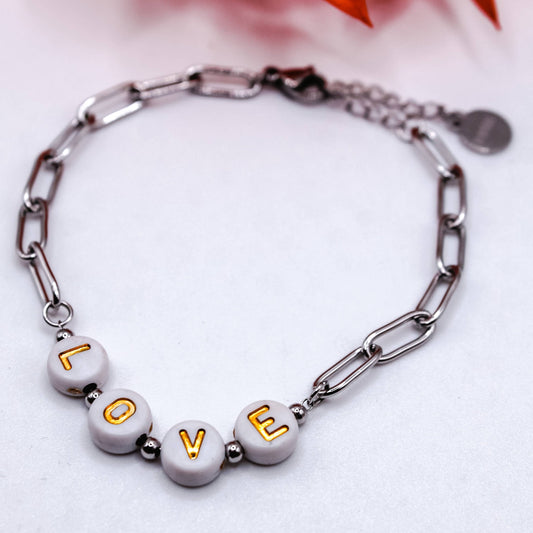 Bracelet "Love" Acier inoxydable