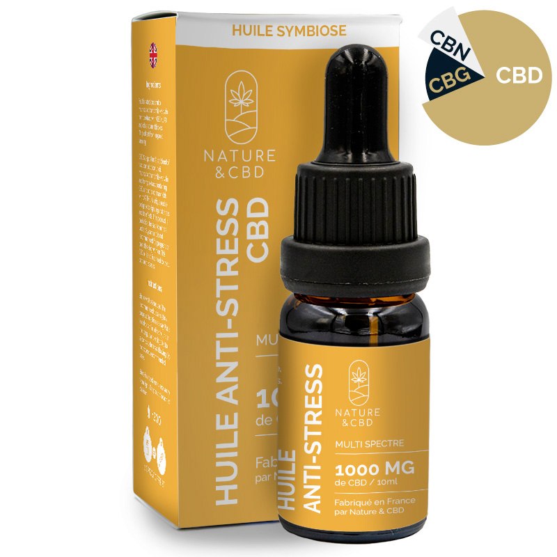 Huile anti-stress au CBD - 10 ml